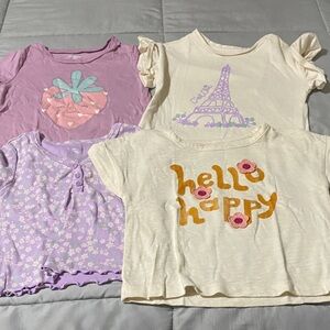 Carter's Cream and Pink Kids' T-Shirt